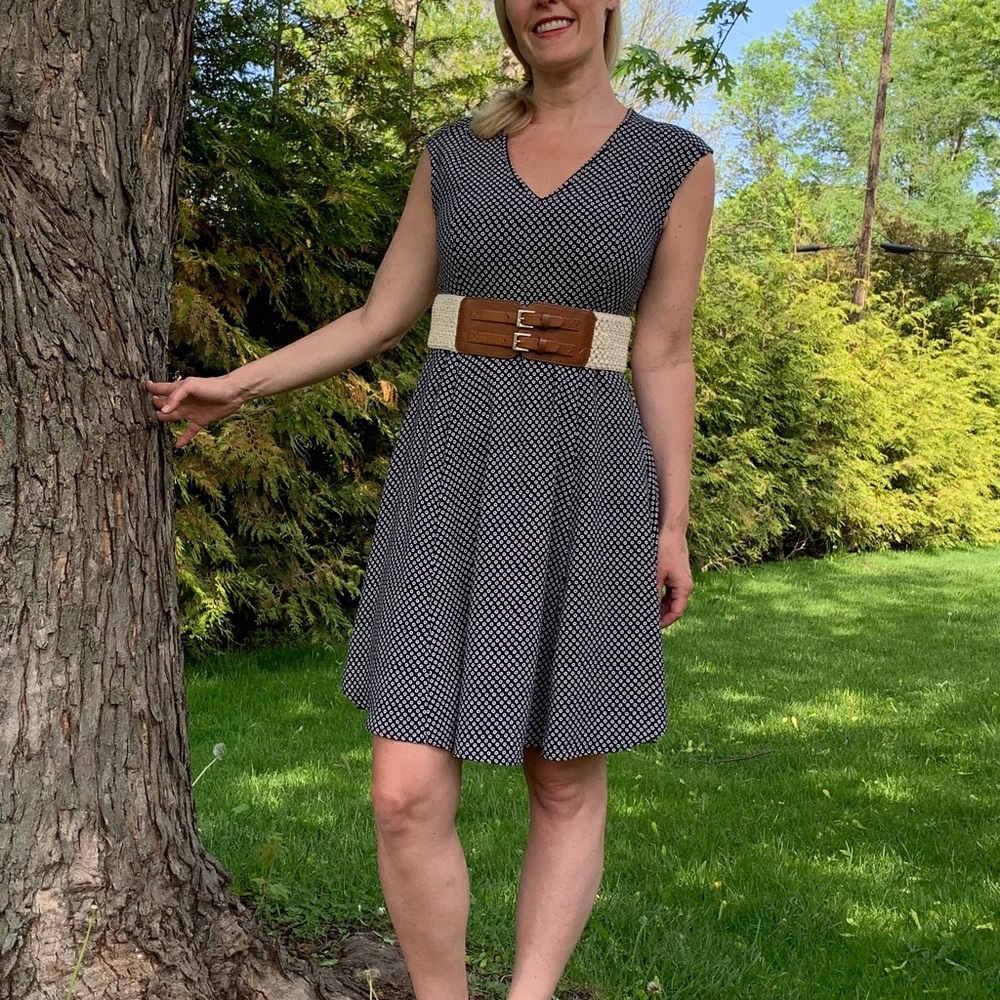 Ann Taylor print dress